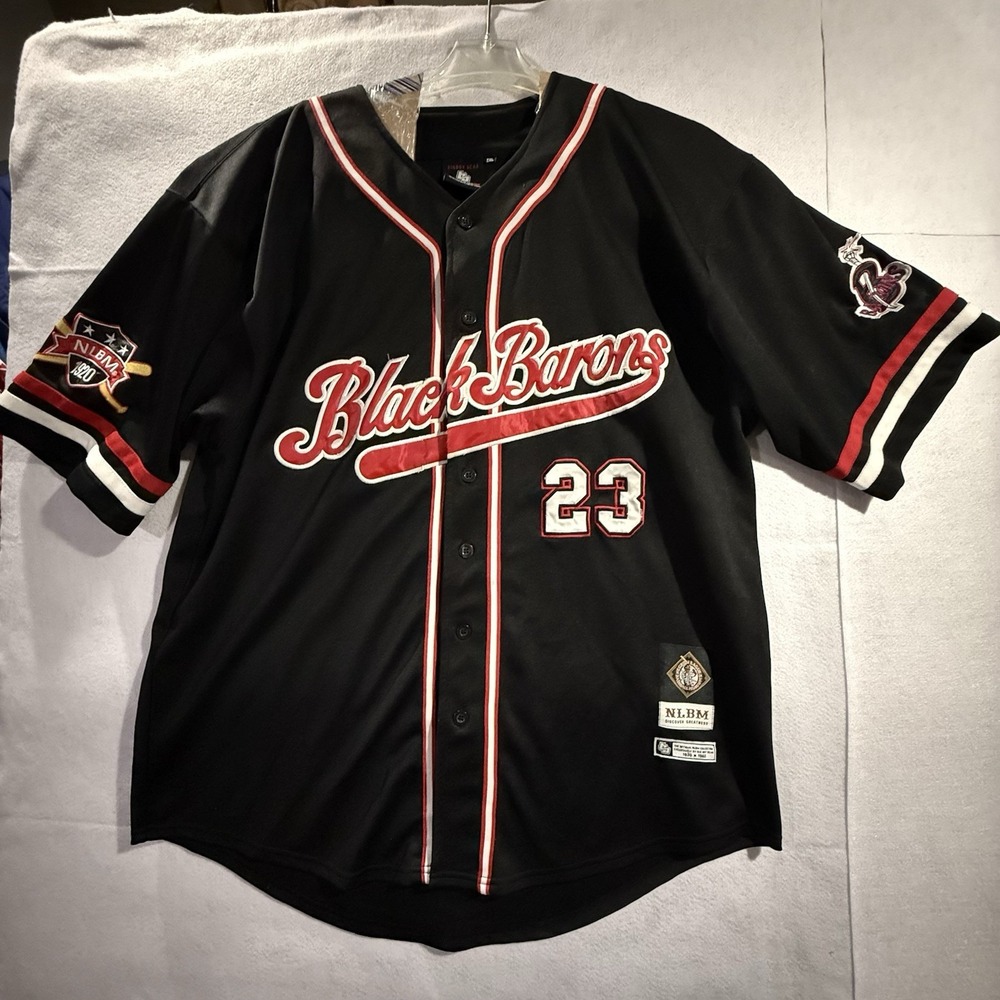 Birmingham Black Barons Baseball Negro League XXL  NLBM 1920 Big Boy Gear Jersey